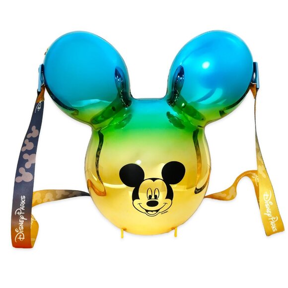Disney Parks Ombré Balloon Mickey Mouse Ears Popcorn Bucket - Picture 1 of 5